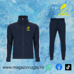 Trening poliester navy/alb