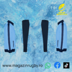 Trening poliester copii albastru deschis/navy - imagine 3