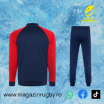 Trening poliester rosu/navy/alb - imagine 2